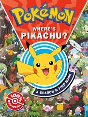 Pokemon Where's Pikachu? A search & find book hind ja info | Väikelaste raamatud | kaup24.ee