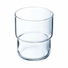 Klaaside komplekt Arcoroc Log Läbipaistev Klaas 270 ml 6 Tükid, osad цена и информация | Стаканы, фужеры, кувшины | kaup24.ee