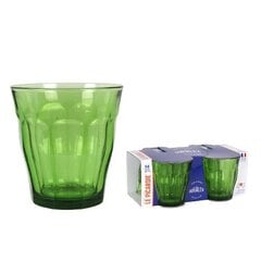 Набор стаканов Duralex Picardie Зеленый 310 ml (4 штук) цена и информация | Стаканы, фужеры, кувшины | kaup24.ee