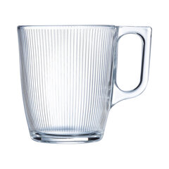Чашка Luminarc Stripy Завтрак Прозрачный Cтекло (250 ml) (6 штук) цена и информация | Стаканы, фужеры, кувшины | kaup24.ee
