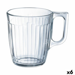 Tass Luminarc Nuevo Hommikusöök Läbipaistev Klaas (250 ml) (6 Ühikut) hind ja info | Klaasid, tassid ja kannud | kaup24.ee