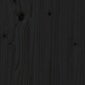 vidaXL aiapink, must, 109 x 44 x 45 cm, männipuit hind ja info | Aiapingid | kaup24.ee