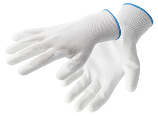 Töökindad valge 11" PU 5K226-11 цена и информация | Рабочие перчатки | kaup24.ee