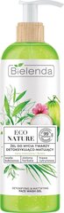 Гель для умывания Bielenda Eco Nature Кокосовая вода с зеленым чаем и лемонграссом, 200 г цена и информация | Аппараты для ухода за лицом | kaup24.ee