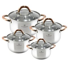 Berlingerhaus pottide komplekt Gourmet Line, 8-osaline цена и информация | Кастрюли, скороварки | kaup24.ee