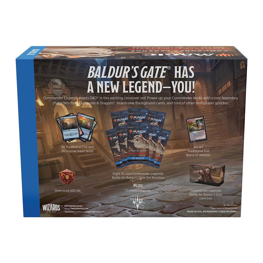 Mängukaartide lisa MTG Commander Legends Baldur's Gate Bundle, ENG цена и информация | Lauamängud ja mõistatused | kaup24.ee