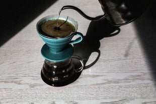 Hario V60 Dripper 02 keraamiline kohvifilter, hall цена и информация | Чайники, кофейники | kaup24.ee