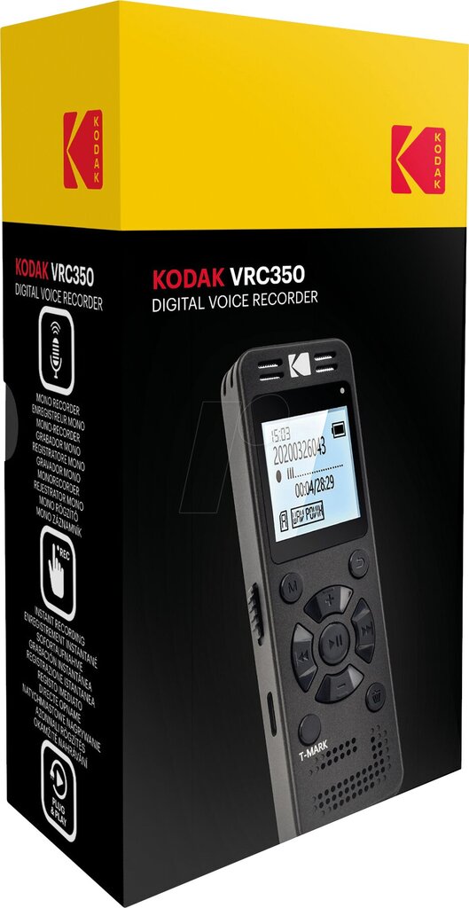 Kodak VRC 350 цена и информация | Diktofonid | kaup24.ee