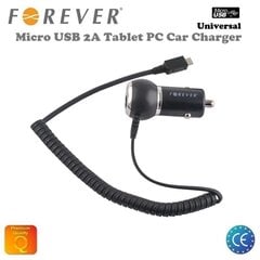 Универсальная авто зарядка HQ Analog Forever 2A Micro USB  цена и информация | Зарядные устройства для телефонов | kaup24.ee