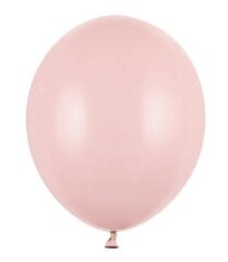 Vastupidavad lateksist õhupallid 30 cm, heleroosad (1 pakk / 100 tk) hind ja info | Õhupallid | kaup24.ee