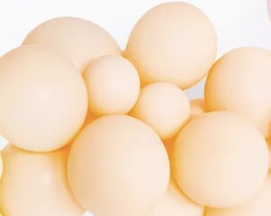 Воздушные шары Strong 30 см, пастельный светло-персиковый (1 шт. / 100 шт.) цена и информация | Шары | kaup24.ee