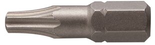 T8 torx otsik 25mm 1/4" 5tk, 1S334 цена и информация | Механические инструменты | kaup24.ee