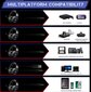 Mängukõrvaklapid Onikuma Gaming K8 RGB, muutuvate värvidega hind ja info | Kõrvaklapid | kaup24.ee