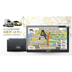 GPS navigatsioon IHEX 5X Pro hind ja info | Lisaseadmed | kaup24.ee