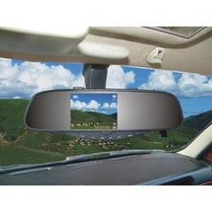 PMC-230 parkimissüsteem peeglis koos integreeritud ekraaniga, DVR videosalvesti, Bluetooth, kaamera цена и информация | Системы парковки | kaup24.ee