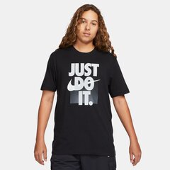 Мужская футболка Nike NSW TEE 12MO JDI, черная цена и информация | Meeste T-särgid | kaup24.ee