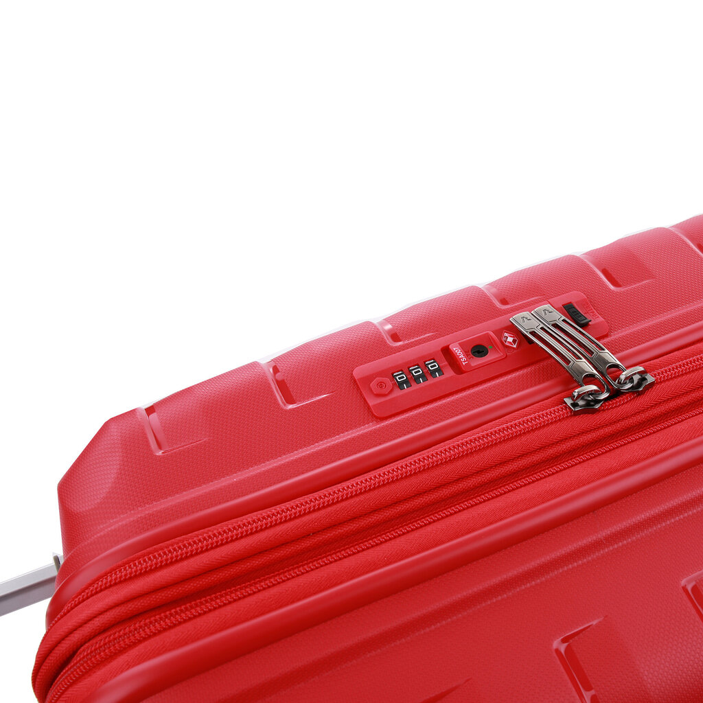 Kohver/käsipagas kõva 55x40x20 Skyline, punane цена и информация | Kohvrid, reisikotid | kaup24.ee