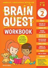 Brain Quest Workbook: 2nd Grade (Revised Edition) Revised ed. цена и информация | Книги для подростков и молодежи | kaup24.ee