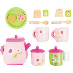 Цветочный чайный набор, 14 предметов цена и информация | Игрушки для девочек | kaup24.ee