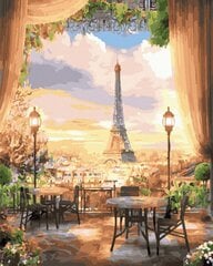 Maalimine numbrite järgi - maalimise komplekt 40x50 cm. "Meeting in Paris" цена и информация | Живопись по номерам | kaup24.ee