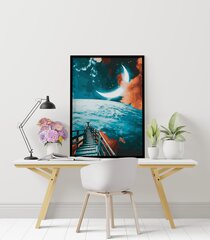 Maalimine numbrite järgi - maalimise komplekt 40x50 cm. "The Road to the Moon" цена и информация | Живопись по номерам | kaup24.ee