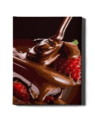 Maalimine numbrite järgi - maalimise komplekt 40x50 cm. "Sweet strawberry" цена и информация | Живопись по номерам | kaup24.ee