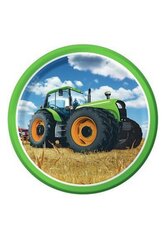 Ühekordsed nõud koos traktoriga 16 inimesele hind ja info | Ühekordsed nõud | kaup24.ee