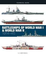 Battleships of World War I & World War II hind ja info | Ühiskonnateemalised raamatud | kaup24.ee