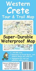 Western Crete Tour & Trail Super-Durable Map цена и информация | Книги о питании и здоровом образе жизни | kaup24.ee