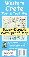 Western Crete Tour & Trail Super-Durable Map hind ja info | Tervislik eluviis ja toitumine | kaup24.ee