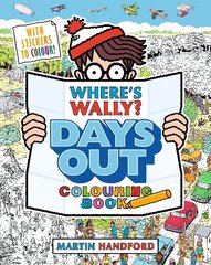 Where's Wally? Days Out: Colouring Book цена и информация | Книги для малышей | kaup24.ee