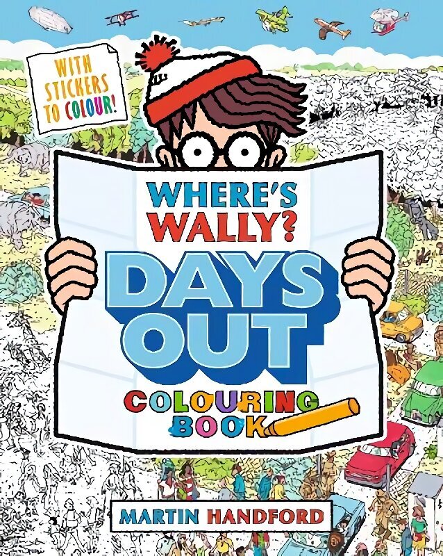 Where's Wally? Days Out: Colouring Book цена и информация | Väikelaste raamatud | kaup24.ee