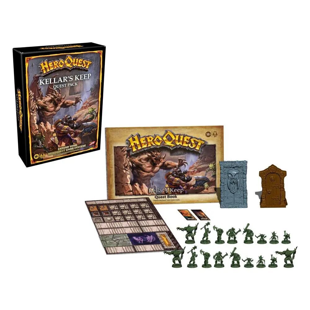 HeroQuest Lauamäng Expansion Kellar's Hoidke Quest Pack inglise hind ja info | Lauamängud ja mõistatused | kaup24.ee