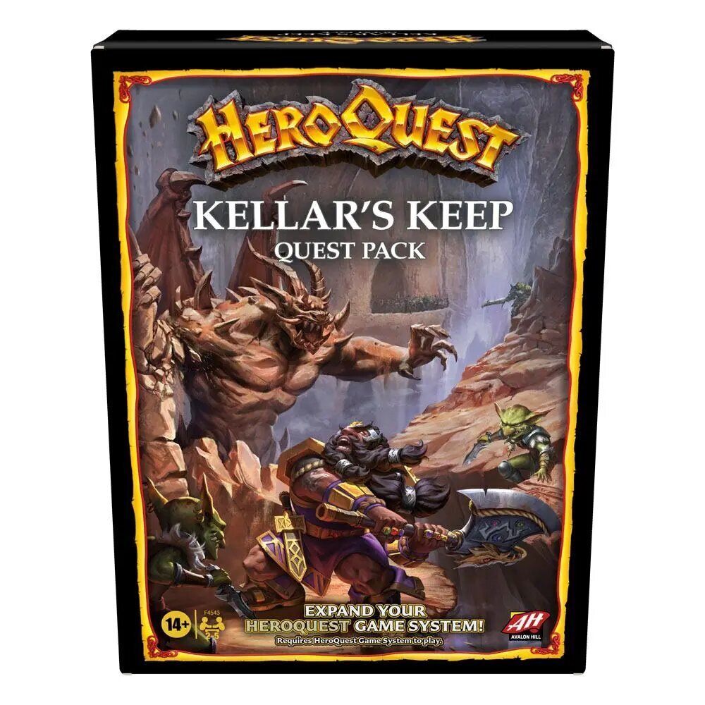 HeroQuest Lauamäng Expansion Kellar's Hoidke Quest Pack inglise hind ja info | Lauamängud ja mõistatused | kaup24.ee