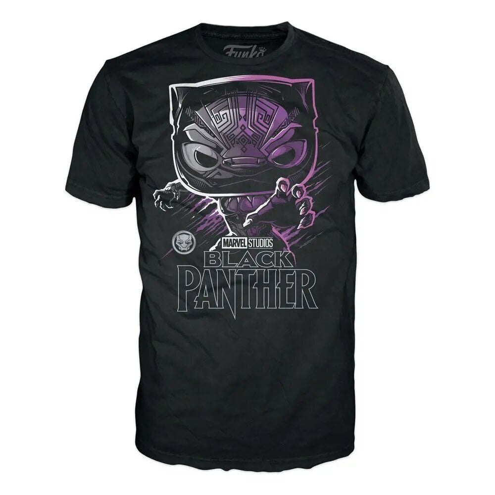 Marvel Boxed T-särk Must Panther Suurus XL 69167 hind ja info | Poiste särgid | kaup24.ee