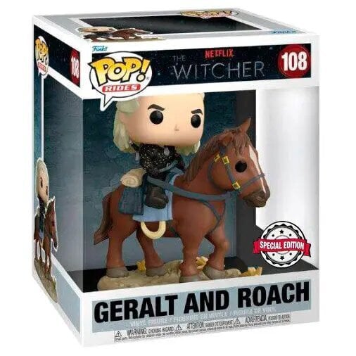 POP näitaja Witcher Geralt Ja Roach Exclusive цена и информация | Fännitooted mänguritele | kaup24.ee