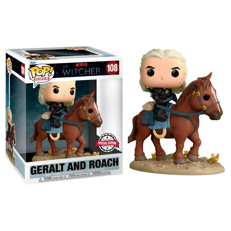 POP näitaja Witcher Geralt Ja Roach Exclusive цена и информация | Fännitooted mänguritele | kaup24.ee