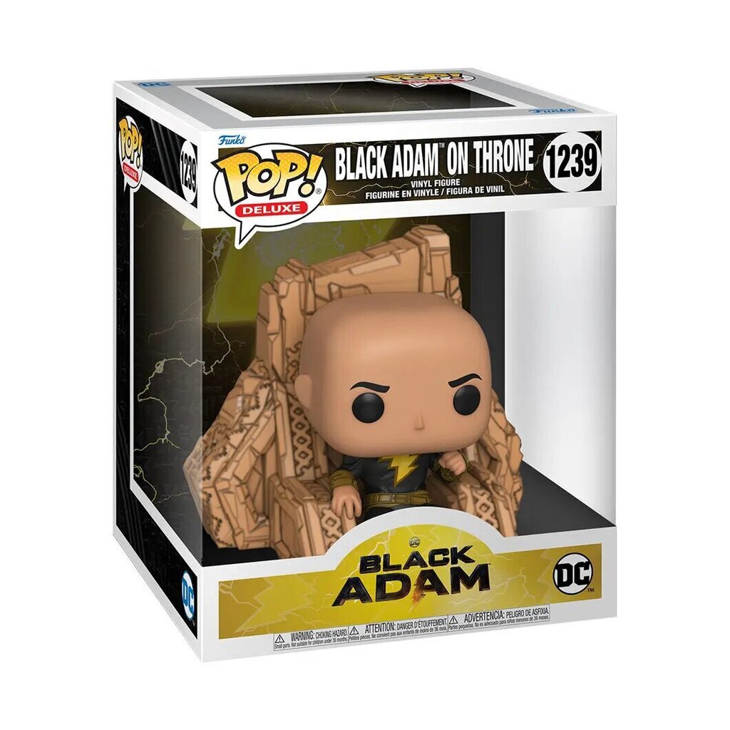 POP-joonis DC Comics Black Adam - Must Adam troonil hind ja info | Fännitooted mänguritele | kaup24.ee