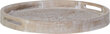 Suupistete alus 48 x 48 x 5 cm Valge Mangopuit 3 Tükid, osad цена и информация | Lauanõud ja kööginõud | kaup24.ee
