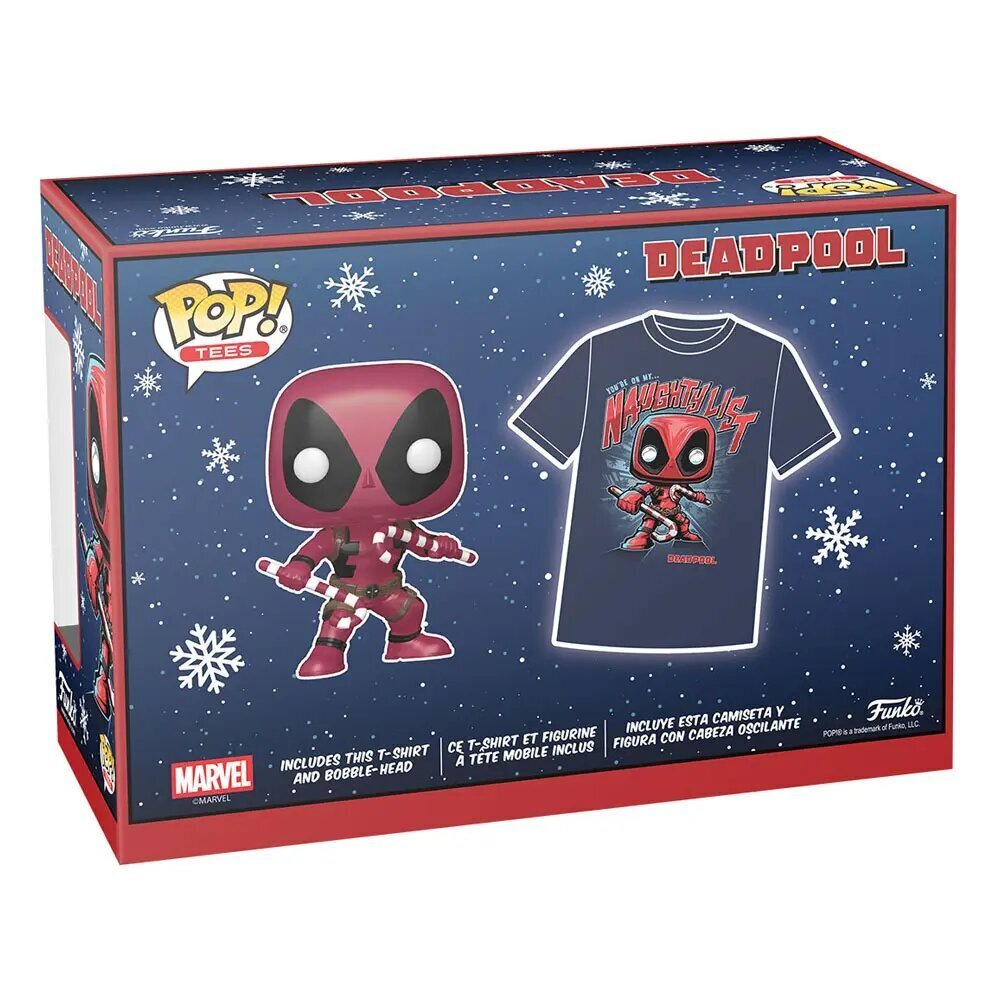 Naiste T-särk Marvel POP! Deadpool HLD 120401, sinine hind ja info | Naiste T-särgid | kaup24.ee