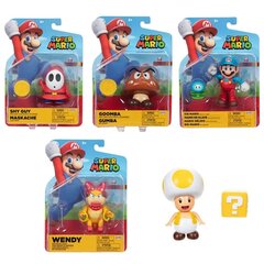 Набор из 6 фигурок Super Mario Bros Wave 30, набор из 6 фигурок, 10 см цена и информация | Игрушки для мальчиков | kaup24.ee