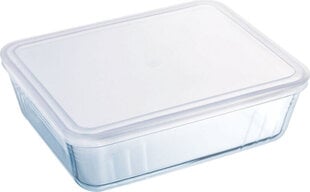 Прямоугольная коробочка для завтрака с крышкой Pyrex Cook & Freeze 19 x 14 x 5 cm 800 ml Прозрачный Силикон Cтекло (6 штук) цена и информация | Посуда для хранения еды | kaup24.ee