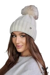 Naiste müts Kamea Karima*04, naturaalvalge 5903246757675 hind ja info | Naiste mütsid ja peapaelad | kaup24.ee