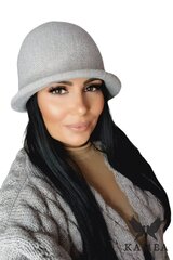 Женская шапка - шляпа Kamea MUNIRA*04, тёмно-бежевая, 5903246757194 цена и информация | Женские шапки | kaup24.ee