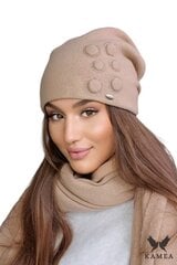 Naiste müts Kamea Kalida*01, camel 5903246756753 hind ja info | Naiste mütsid ja peapaelad | kaup24.ee