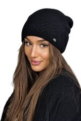 Женская шапка Kamea HANA*04, черная, 5903246756968 цена и информация | Женские шапки | kaup24.ee