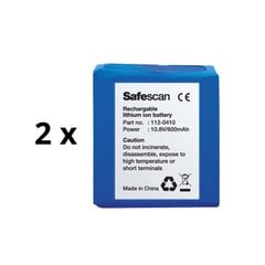 Зарядка батарея Safescan LB-105, Пакет Cash Appartus 2 ПК. цена и информация | Детекторы банкнот | kaup24.ee