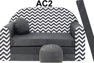 Раскладной детский диван, кровать AC2 цена и информация | Детские диваны, кресла | kaup24.ee