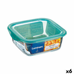 Lõunasöögi karp kaanega Luminarc Keep'n Lagon Sinine 380 ml hind ja info | Toidu säilitusnõud | kaup24.ee
