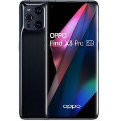 OPPO Find X3 Pro 12/256GB Black CPH2173GK цена и информация | Мобильные телефоны | kaup24.ee